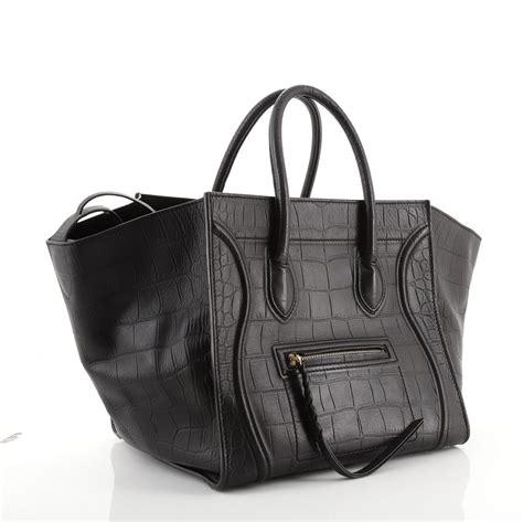 celine crocodile phantom bag|Celine phantom bag sale.